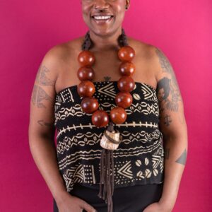 Bigi Udu Mahoniehout met Schelp